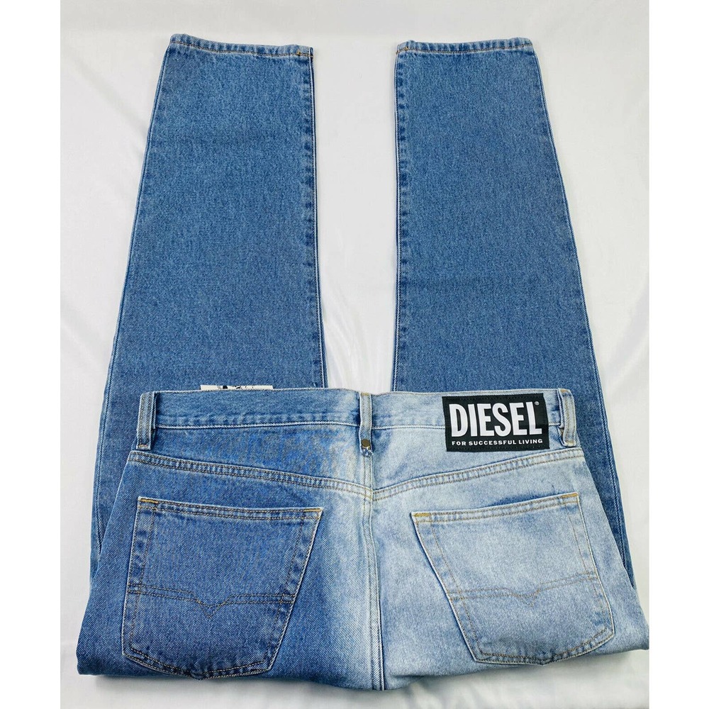 Diesel MHARKY Slim Skinny 0077V Mens Bleach Wash Jeans 32X30 NWT - Picture 5 of 5
